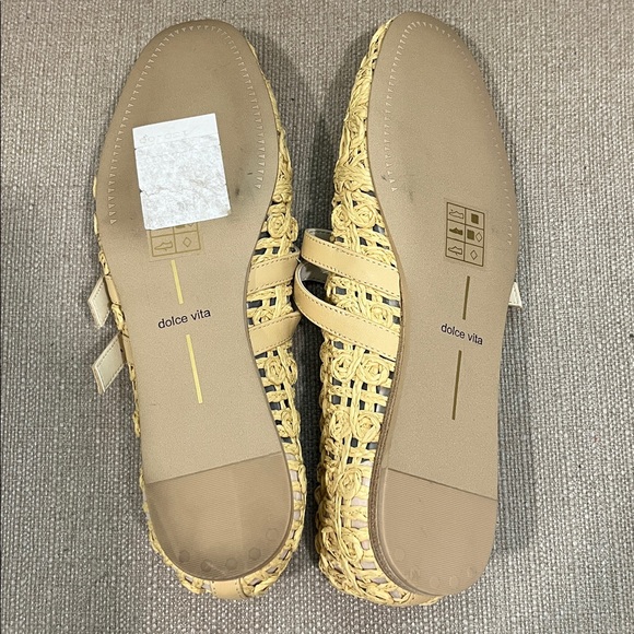 NEW Dolce Vita Baylee Sunflower Ballet Flats Size 8 - Picture 6 of 6